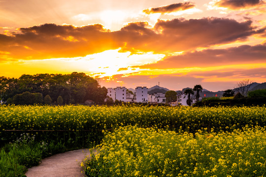 婺源夕照