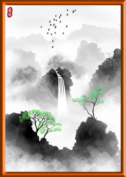 水墨山水