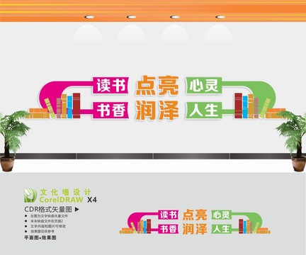 讀書文化墻