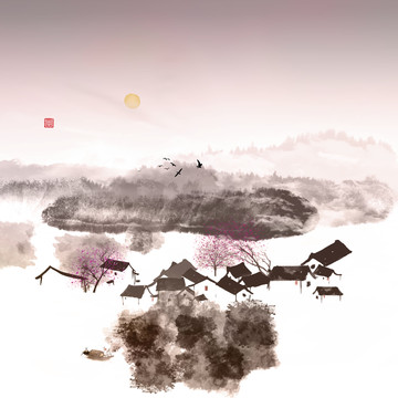 墨韻山水