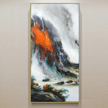水墨壁畫