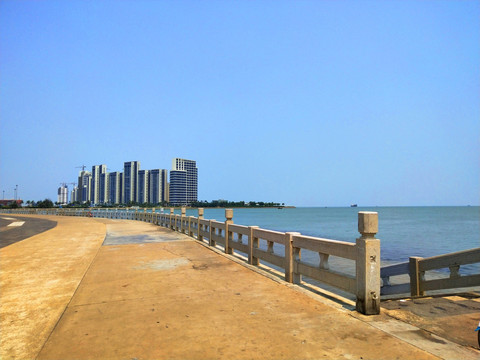 海南岛海口市街景