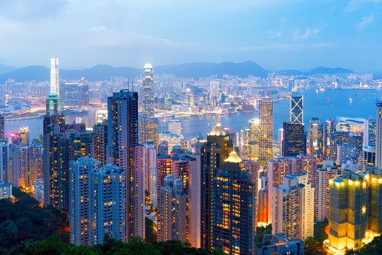 香港夜景