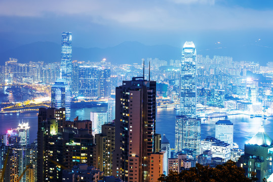 香港夜景