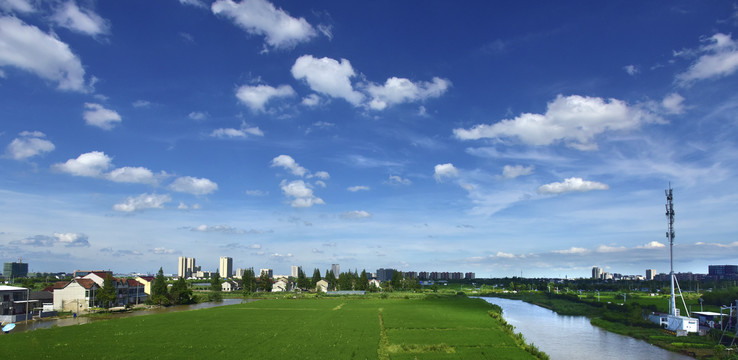 城市郊外風光