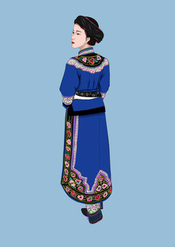 彝族姑娘