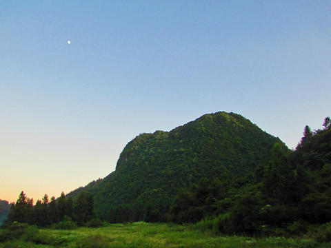 武隆仙女山景区风景照