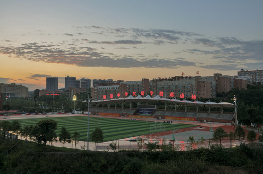 绵阳中学实验学校全景