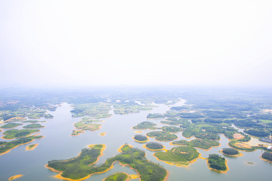 水库全景