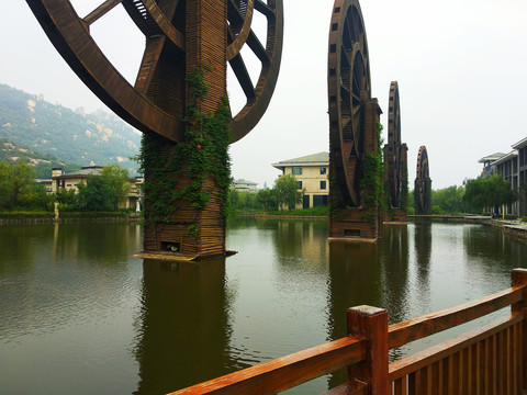 水车水风景