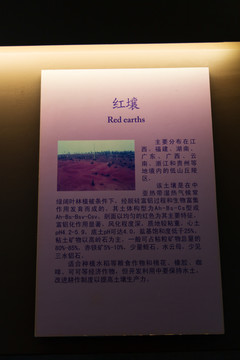 北京中国农业博物馆红壤标本