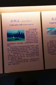 北京中国农业博物馆冷钙土标本