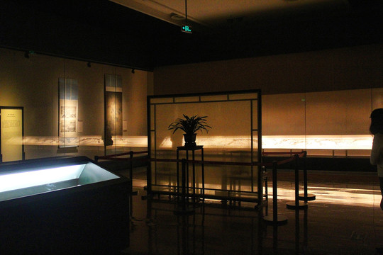 广东博物馆古代国画展厅