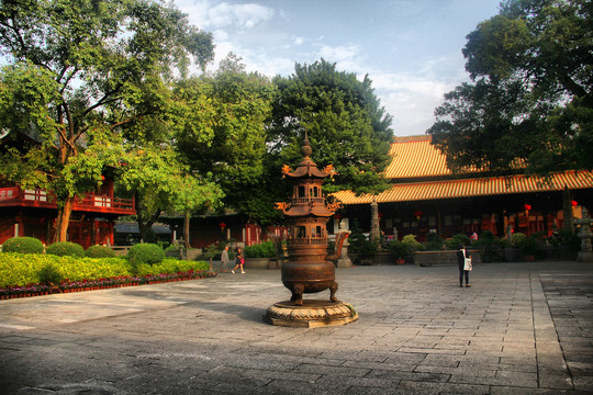 广州光孝寺古建筑