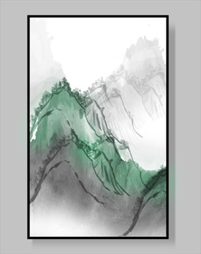 水墨裝飾畫