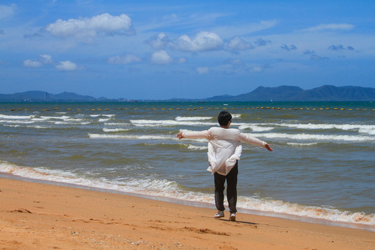 大海沙滩