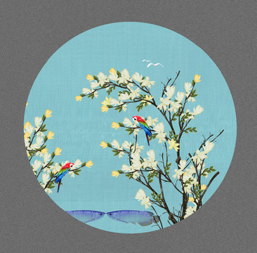 花鳥裝飾畫