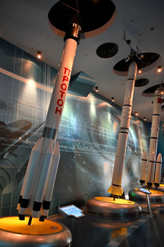 上海科技馆火箭模型