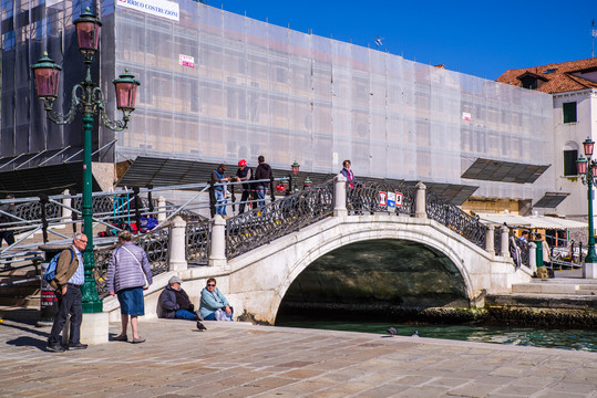 威尼斯石拱桥