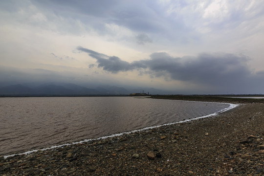 中国山西省运城市中国死海盐湖风