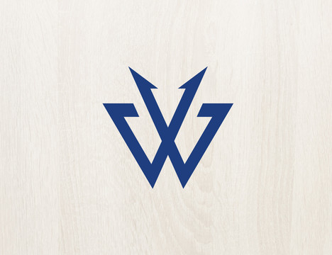 logo標志商標字體設(shè)計W