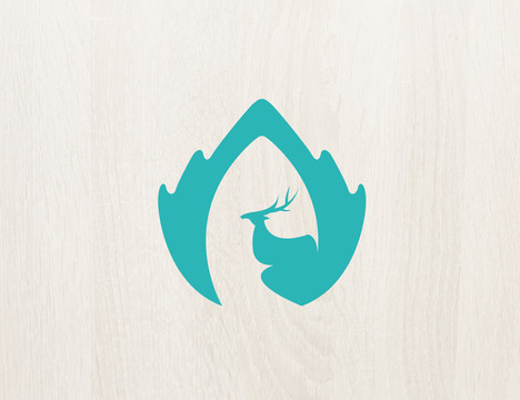 logo標(biāo)志商標(biāo)字體設(shè)計(jì)鹿