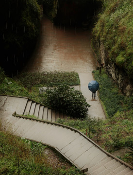 雨中孤等