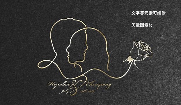 婚礼logo