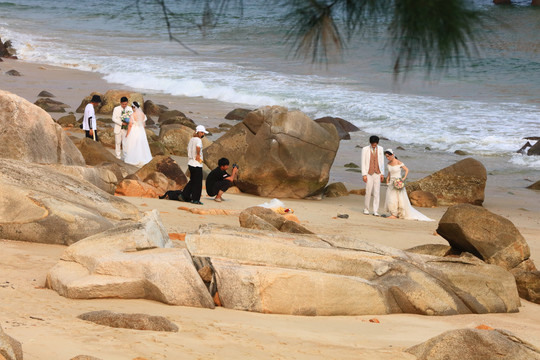 深圳玫瑰海岸婚纱摄影基地