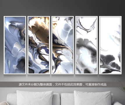 抽象油畫