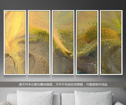 玄關抽象油畫