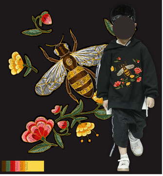 時(shí)尚流行印花花型衣服
