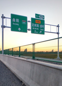 高速公路工地