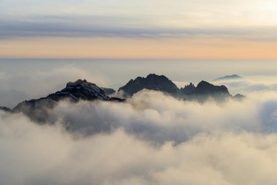 黄山日出