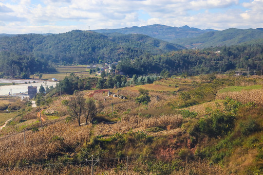 云南农村远景