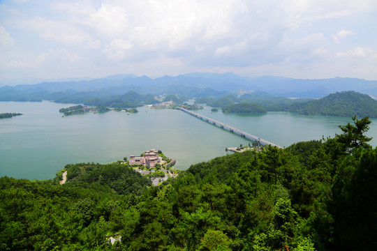 浙江淳安千岛湖大桥