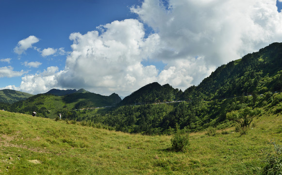 神龙架风光全景图