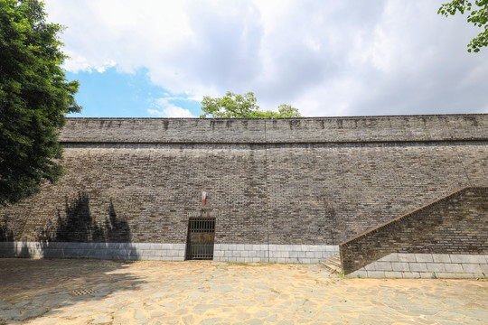 惠州市惠城区朝京门的城墙