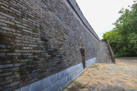 惠州市惠城区朝京门的城墙