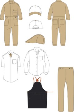 工作服一個(gè)系列