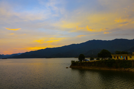 水库风景