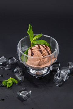 巧克力冰淇淋球1