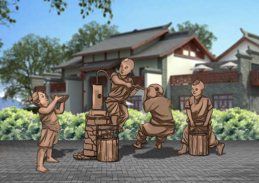童趣雕塑