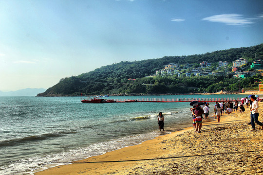 深圳大梅沙海滨风景