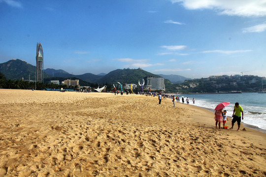 深圳大梅沙海滨风景