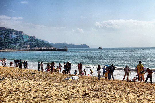 深圳大梅沙海滨风景