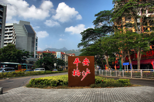 深圳大梅沙海滨风景