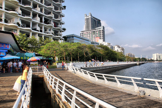 深圳城市风景城市雕塑