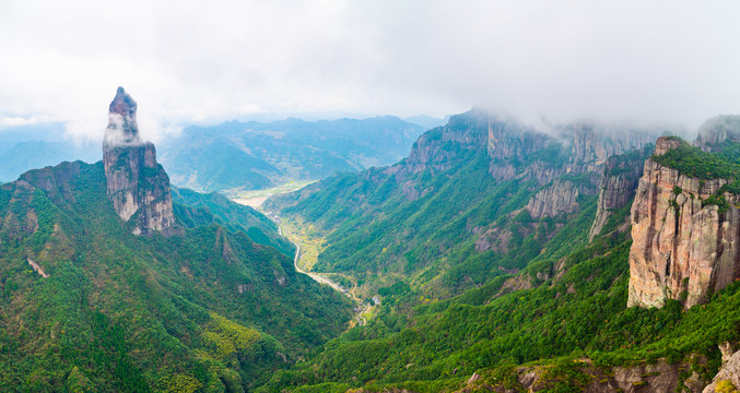 神仙居山景