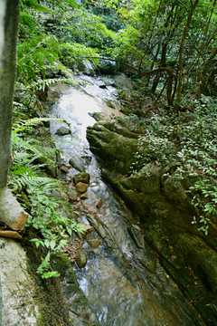 山间流水